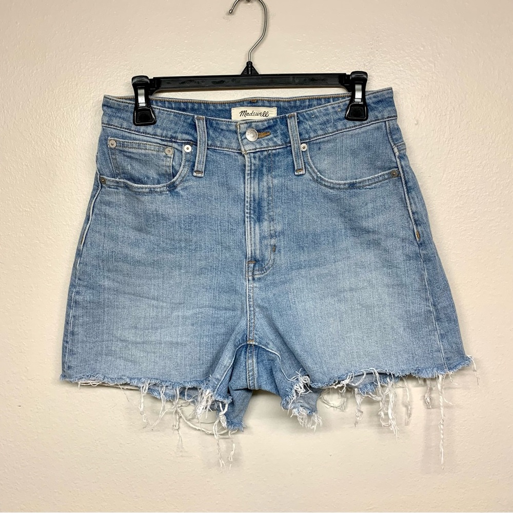 Madewell Light Blue Jean Shorts